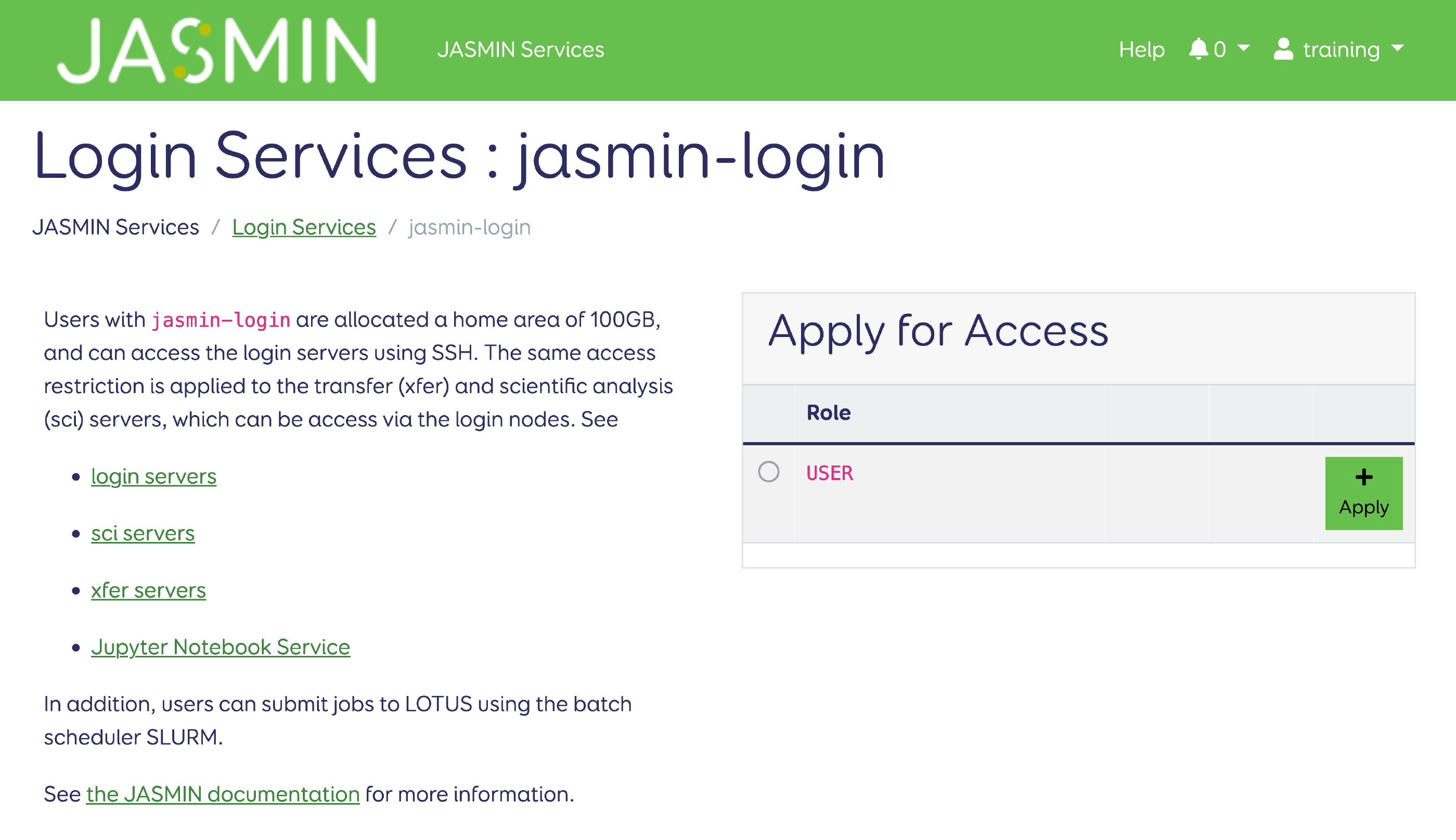 Apply for jasmin-login